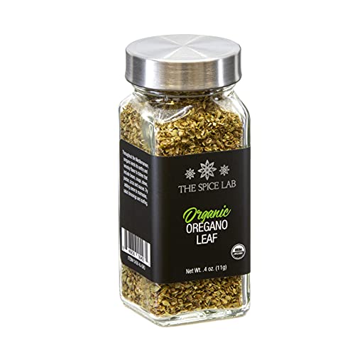 The Spice Lab Organic Oregano Leaf - Gluten Free Oregano Dried