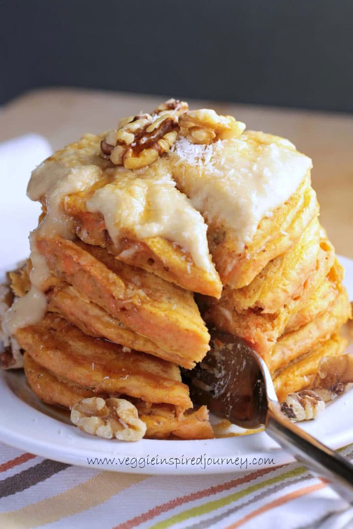 Carrot Cake Pancakes, Windowsill Gardening and a Birthday Carrot Cake Pancakes, Windowsill Gardening and a Birthday