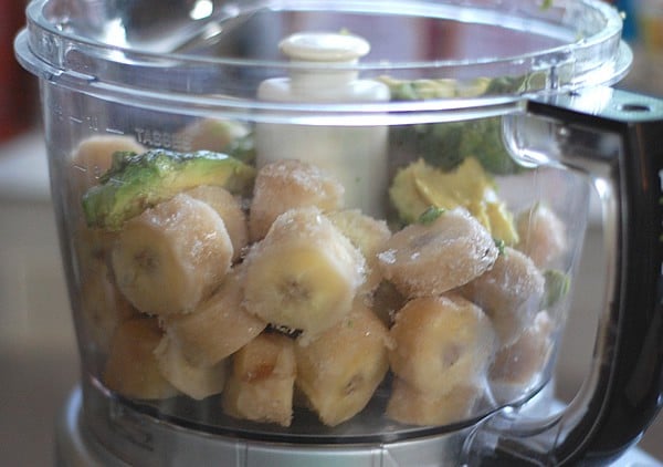 Banana Avocado Mint Ice Cream - No Ice Cream Maker Needed! Banana Avocado Mint Ice Cream - No Ice Cream Maker Needed!
