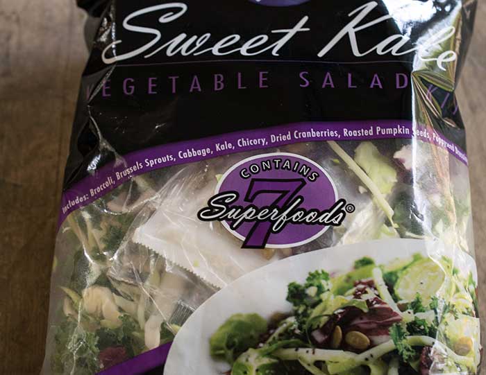 Quick and Easy Tofu Superfood Stirfry Made with an Eat Smart Sweet Kale Salad Kit